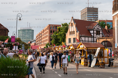 Gdańsk. ul. Rajska. 763. Jarmark św. Dominika. 24.07.2023...