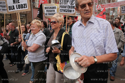 Gdansk. Stare Miasto. Ulica Dluga. Czwarty Marsz Pustych...
