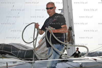 Sopot - molo. Przystan Jachtowa. Kapitan Roman Paszke...