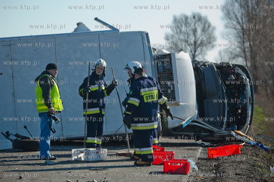 Bogatka. Smiertelny wypadek drogowy z udzialem samochodu...