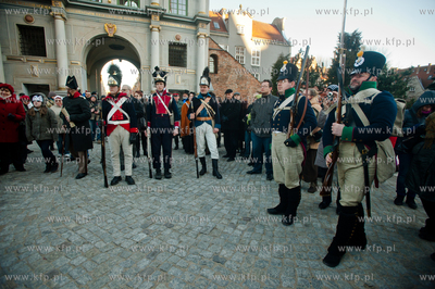 Gdansk. Plac miedzy Złota Brama a Wieza Wiezienna....