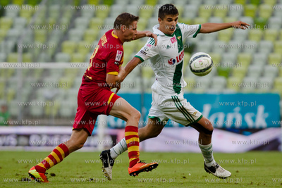 Gdansk. PGE Arena. Mecz o mistrzostwo Ekstraklasy....