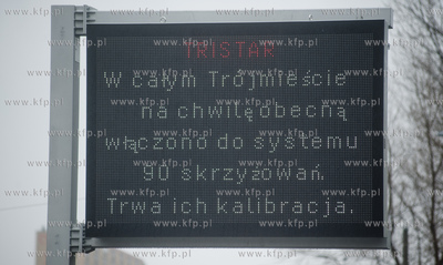 Gdynia. Ul. Morska. Prezentacja pierwszej tablicy zmiennej...