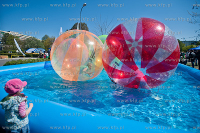 Gdansk. Przymorze. Festyn dla dzieci pt. Wodna Kraina...