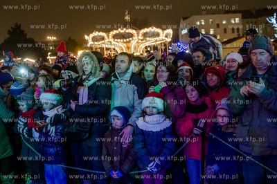 Gdansk. Przywitanie Swietego Mikolaja, parada zaczarowanego...