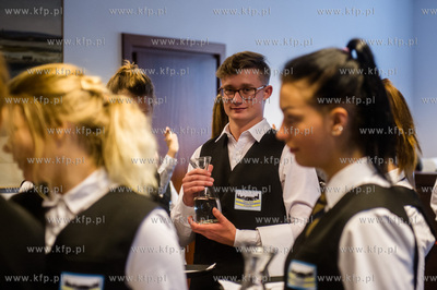 Gdansk. Urzad Miasta. Konferencja prasowa inaugurujaca...