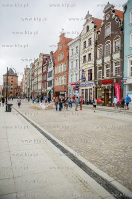 Gdańsk. Oddana do użytku po remoncie ulica Stągiewna,...