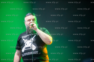 Gdańsk. Plac Zebrań Ludowych. Festiwal Kolorów Nocy...