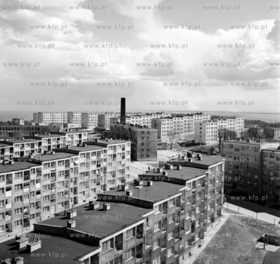 Gdynia Redlowo, ul. Powstania Wielkopolskiego. 04.1972...