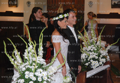 Straszyn. Slub znanej tancerki z Tanca z Gwiazdami,...