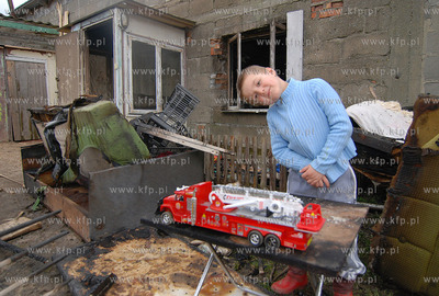 5-letni Sebastian Miszkowski ze wsi Barlomino w gminie...
