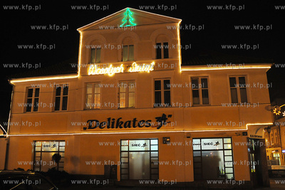 Iluminacja swietlna na Rynku Starego Miasta i ul. Sobieskiego...