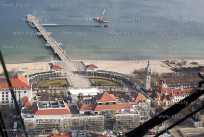 Sopot widziany z kabiny smiglowca.26.02.2009fot....