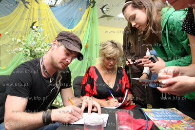 Swinoujscie. Biblioteka Miejska. Aktorzy Ewa Kasprzyk...