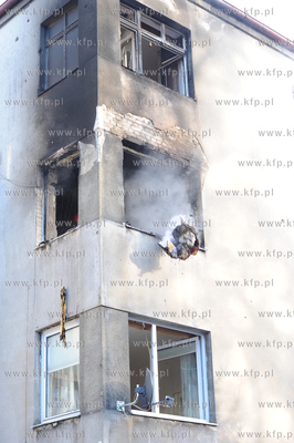 Sopot. Pozar mieszkania na ulicy Jana Sobieskiego 67....