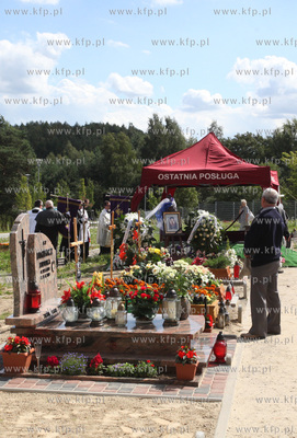 Na cmentarzu Komunalnym przy ul. Spokojnej w Gdyni...