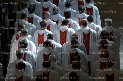 Wielki Czwartek, Msza Krzyzma w katedrze pelplinskiej...