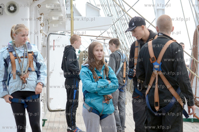 Dzien na Darze Mlodziezy ze studentami Akademii Morskiej...