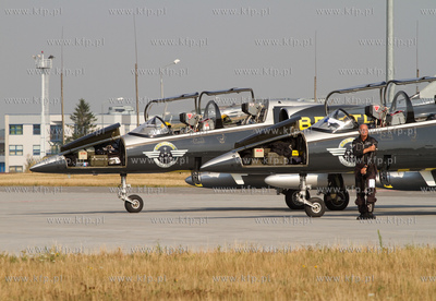 Port Lotniczy Gdansk. Piloci i maszyny L-39C Albatros...