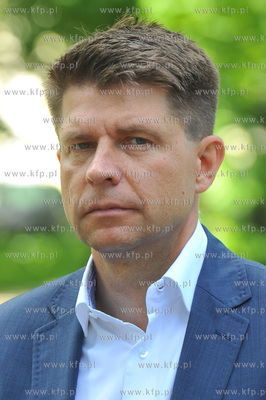 Sopot. Park Lecha i Marii Kaczynskich. Konferencja...