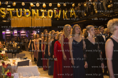 Gdańsk. Studniówka I LO w Starym Maneżu. 12.01.2019...