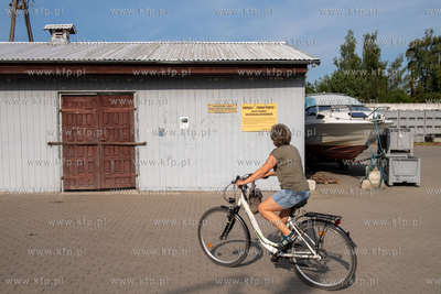 Port rybacki w Piaskach. 04.09.2024. Fot. Konrad Kosycarz...