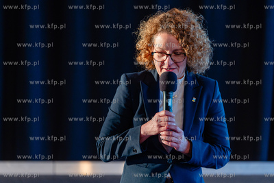 Sopot.  Mamuszki 14.  Prezydent Sopotu Magdalena Czarzyńska-Jachim...