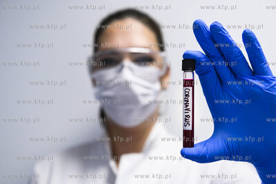 Koronawirus / Coronavirus COVID-19.  ***Zdjęcia ilustracyjne***...