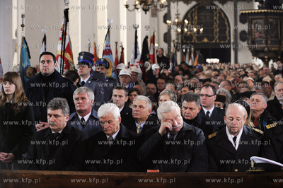 Msza za zmarlych w katastrofie samolotu prezydenckiego....