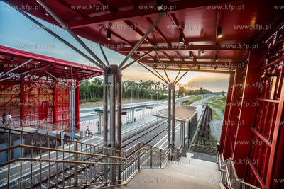 Pomorska Kolej Metropolitalna, stacja Gdansk Kielpinek....