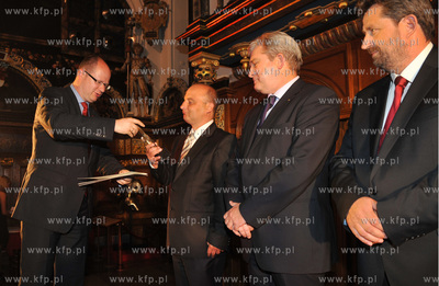 XV Final wyborow Pomorski Biznesmen Roku2008 w gdanskim...