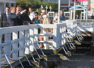 Wizyta Premiera Rosji, Wladimira Putina w Gdansku z...