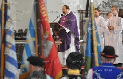 Gdansk. Bazylika Mariacka. Msza zalobna w intencji...