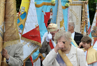 Procesja Bozego Ciala w parafii Najswietszej Maryi...