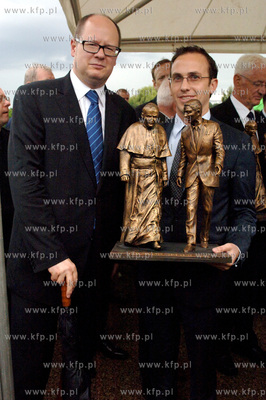 Odsłonięcie Pomnika Papieża Jana Pawła II i Prezydenta...