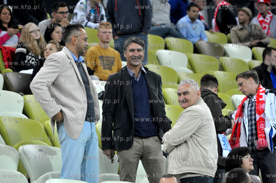 Gdansk. PGE Arena. Mecz towarzyski Polska- Dania. Nz....