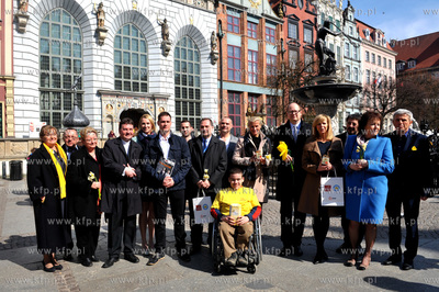 Pola Nadziei w Gdansku. Uroczystosc nadania tytulu...