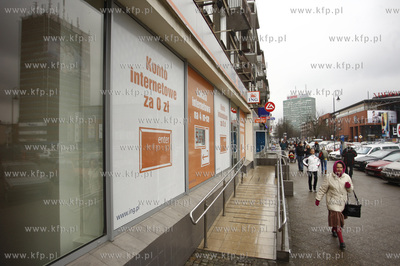 Gdansk. Ul. Rajska. Nz. reklama konta internetowego...