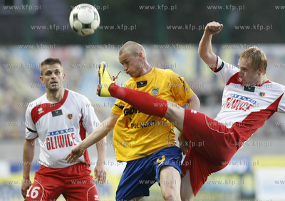 Gdynia. Ekstraklasa pilki noznej. Mecz Arka Gdynia...