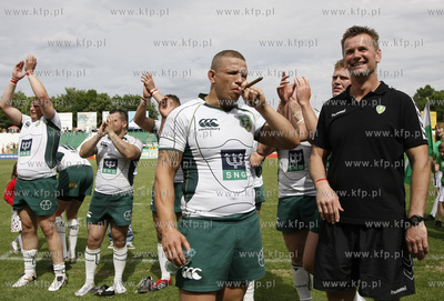 Gdansk. Polfinal play off ekstraligi rugby Lechia Gdansk...
