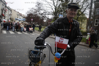 Gdansk. Parada z okazji z Swieta Niepodleglosci.
11.11.2010
fot....