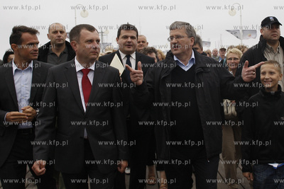 Sopot. Uroczyste otwarcie przystani jachtowej, ktore...