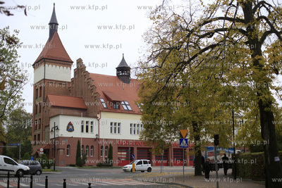 Sopot. Budynek strazy pozarnej przy ul. Armii Krajowej.
26.10.2011
fot....