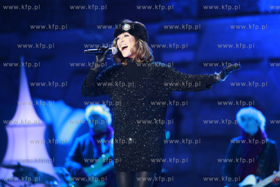 Gdansk. Dlugi Targ. Koncert Cała Polska śpiewa kolędy...