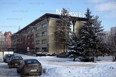 Hotel Novotel Centrum przy ul.Pszennej w Gdansku. ...