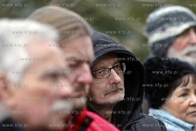 Gdansk. Cmentarz lostowicki. Pogrzeb perkusity zespolu...