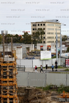 Budowa linii Pomorskiej Kolei Metropolitalnej. Nz....