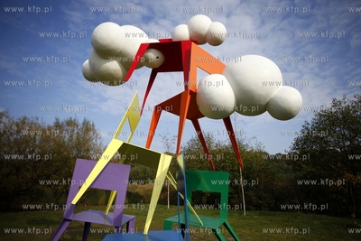 Gdansk. Park Ronalda Reagana. Nz. Instalacje artystyczne.
16.10.2013
fot.Krzysztof...