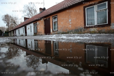 Domy rybackie przy ul. Baltyckiej w Gdansku Jelitkowie.
12.02.2014
fot....