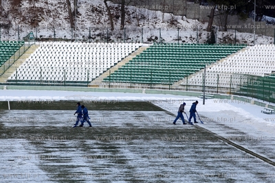 Stadion pilkarski przy ul.Traugutta w Gdansku.
21.01.2014
fot....